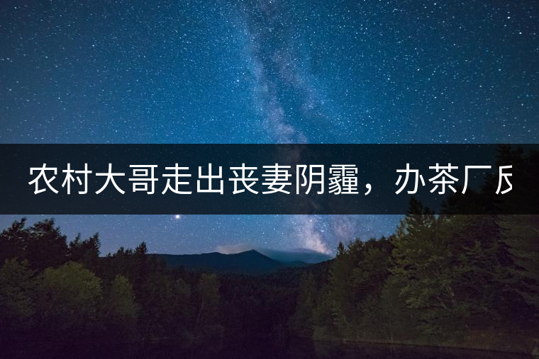 農(nóng)村大哥走出喪妻陰霾，辦茶廠反哺鄉(xiāng)鄰，每天處理鮮葉4000斤
