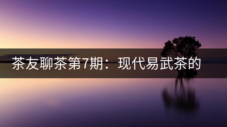 茶友聊茶第7期：現(xiàn)代易武茶的發(fā)起者，普洱茶史重量級人物—張毅