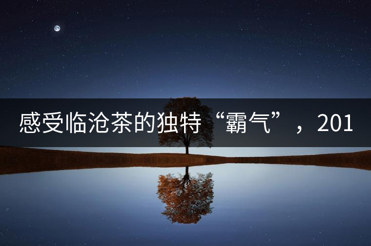 感受臨滄茶的獨特“霸氣”，2018“忙肺”帶給您不一...感受臨滄茶的獨特“霸氣”，2018“忙肺”帶給您不一樣的體驗！