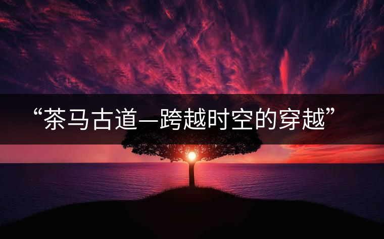 “茶馬古道—跨越時空的穿越”系列采風活動已啟動 “茶馬古道—跨越時空的穿越”系列采風活動已啟動