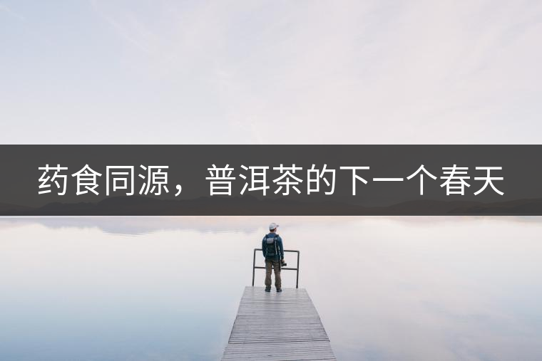 藥食同源，普洱茶的下一個春天