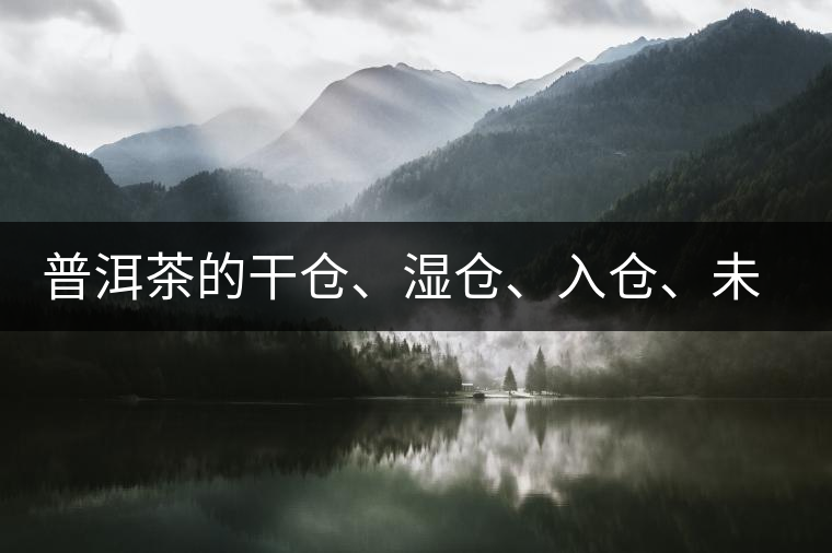 普洱茶的干倉、濕倉、入倉、未入倉及辨識區(qū)分