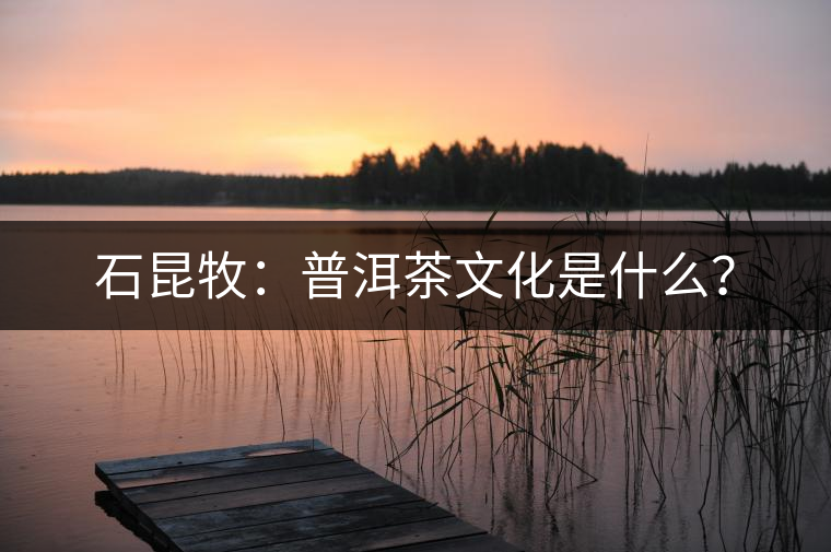 石昆牧:普洱茶文化是什么? 石昆牧:普洱茶文化是什么?