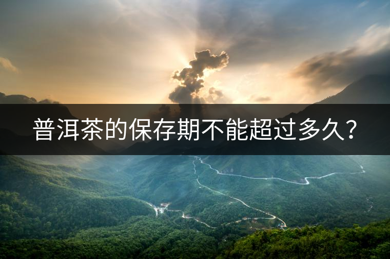 普洱茶的保存期不能超過多久？