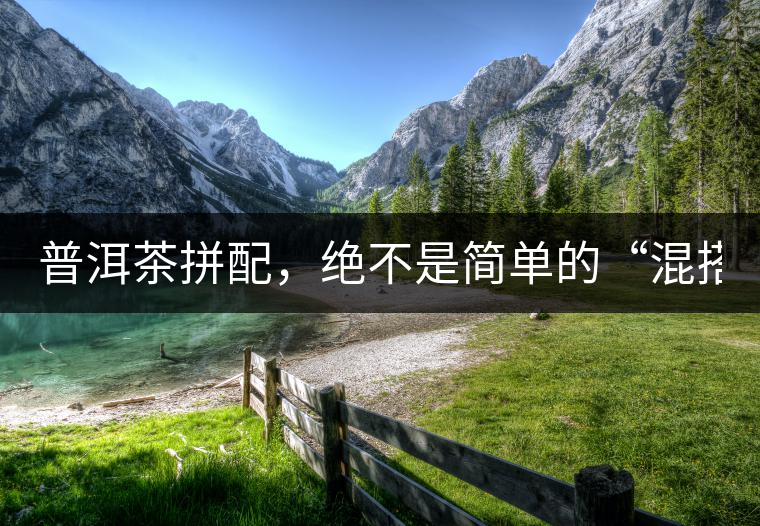 普洱茶拼配，絕不是簡單的“混搭”！