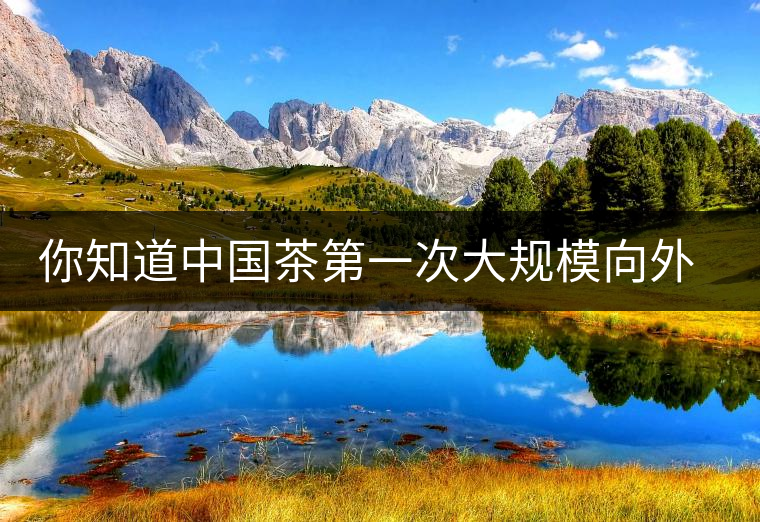 你知道中國茶第一次大規(guī)模向外傳播在什么時候嗎？