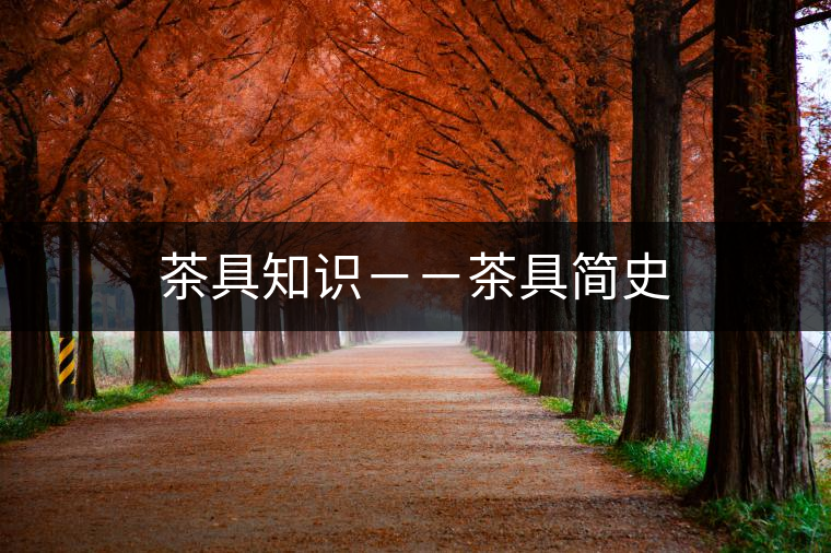 茶具知識(shí)--茶具簡(jiǎn)史 茶具知識(shí)--茶具簡(jiǎn)史