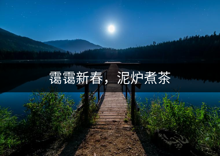靄靄新春，泥爐煮茶