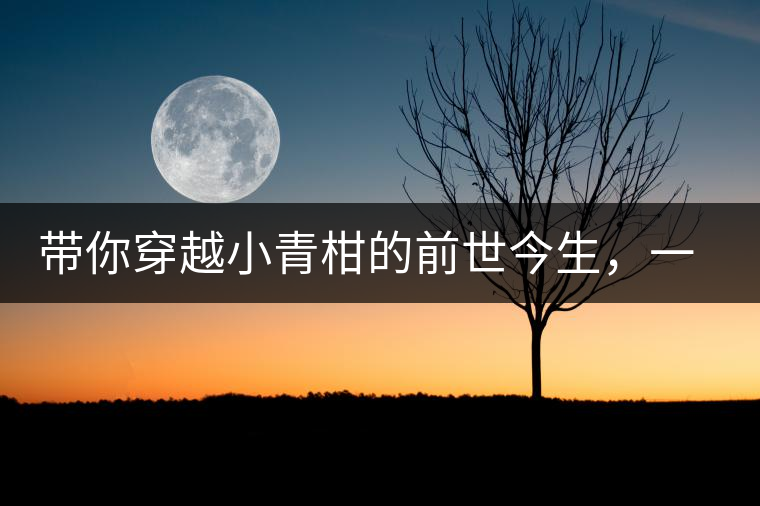 帶你穿越小青柑的前世今生，一文看透茶界“萌寵”的來歷