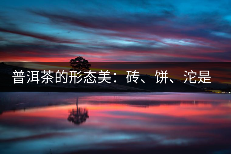 普洱茶的形態(tài)美：磚、餅、沱是如何形成的？