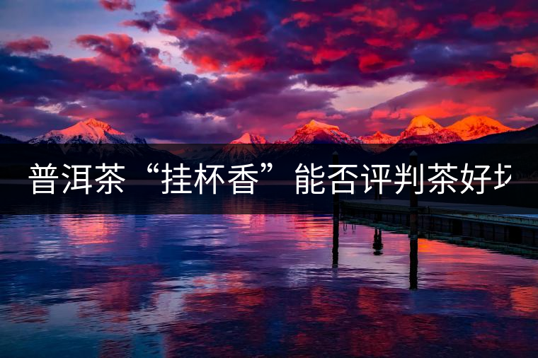 普洱茶“掛杯香”能否評(píng)判茶好壞？