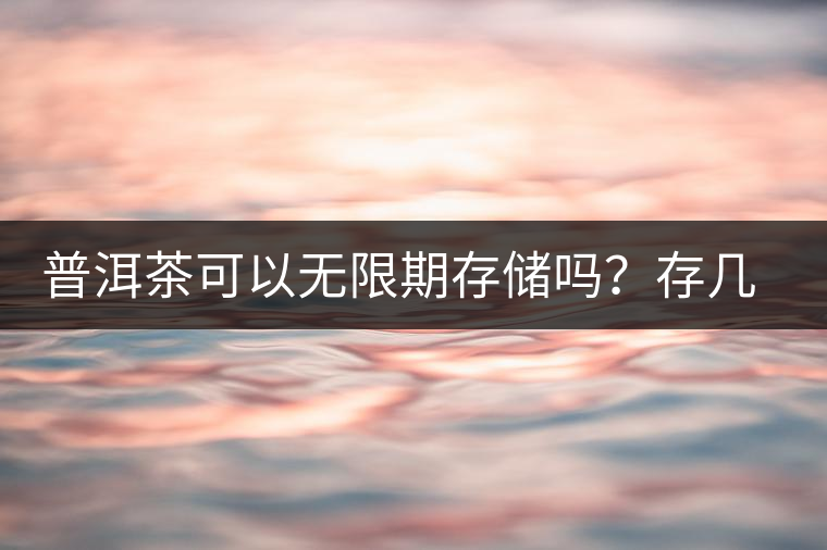 普洱茶可以無(wú)限期存儲(chǔ)嗎？存幾年最好喝？存得越久價(jià)格越貴？