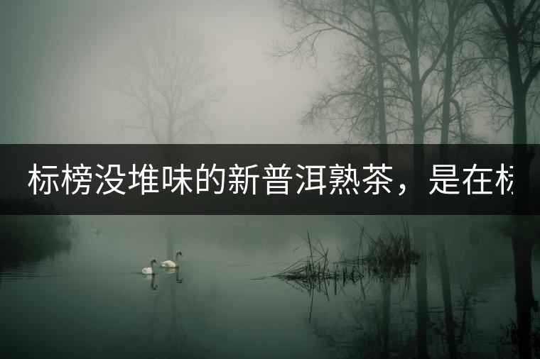 標(biāo)榜沒堆味的新普洱熟茶，是在標(biāo)榜無知！