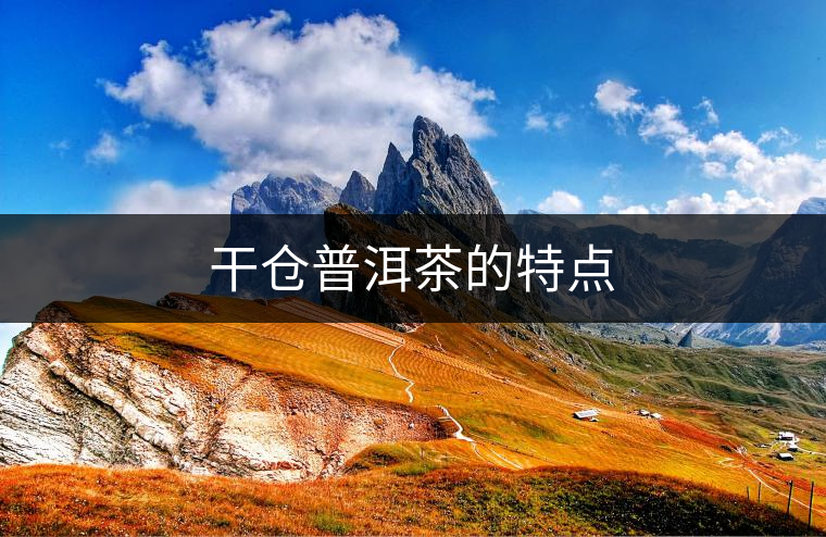干倉普洱茶的特點(diǎn) 干倉普洱茶的特點(diǎn)