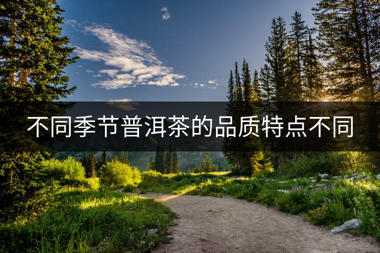 不同季節(jié)普洱茶的品質(zhì)特點不同 不同季節(jié)普洱茶的品質(zhì)特點不同