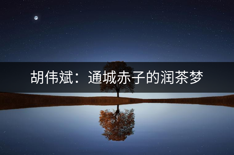 胡偉斌：通城赤子的潤(rùn)茶夢(mèng)