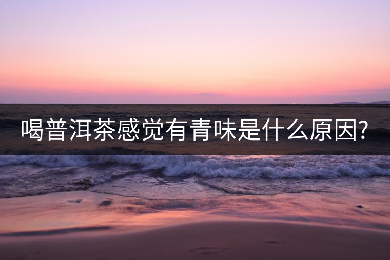 喝普洱茶感覺有青味是什么原因? 喝普洱茶感覺有青味是什么原因?