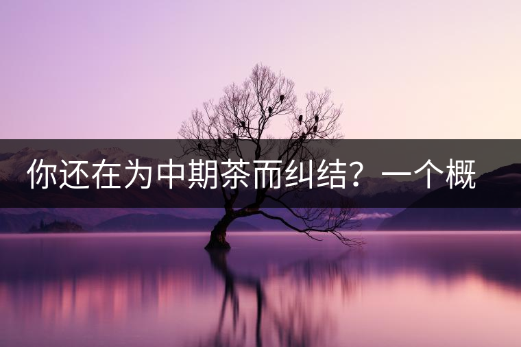 你還在為中期茶而糾結(jié)？一個概念罷了