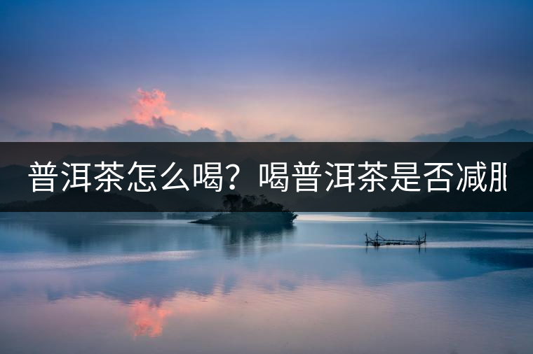 普洱茶怎么喝？喝普洱茶是否減肥？