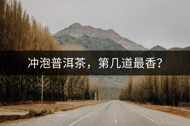 沖泡普洱茶，第幾道最香？