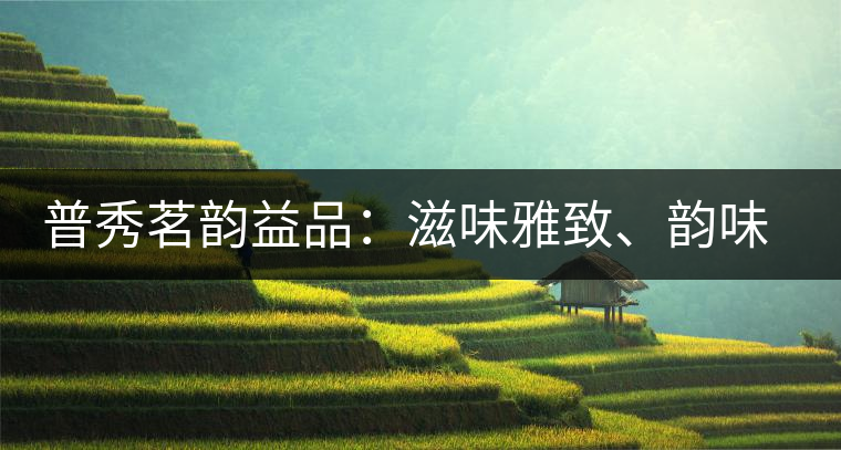 普秀茗韻益品：滋味雅致、韻味悠然