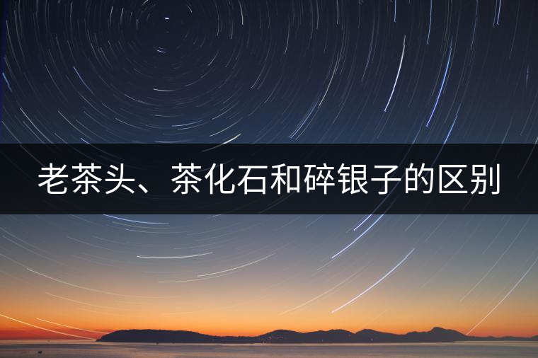 老茶頭、茶化石和碎銀子的區(qū)別
