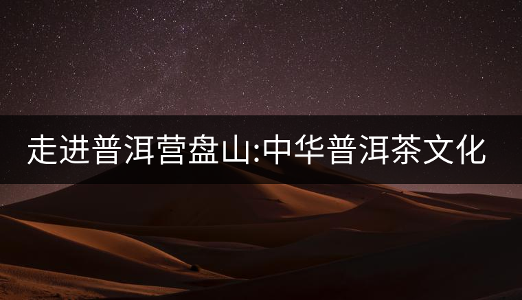 走進普洱營盤山:中華普洱茶文化博覽苑 走進普洱營盤山:中華普洱茶文化博覽苑