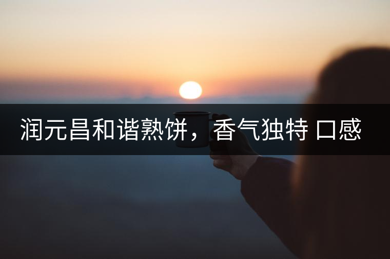 潤元昌和諧熟餅，香氣獨(dú)特 口感厚實(shí)