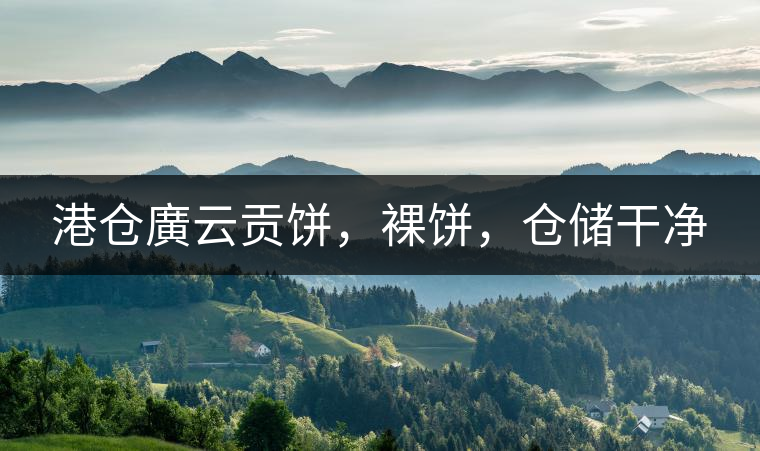 港倉廣云貢餅，裸餅，倉儲干凈