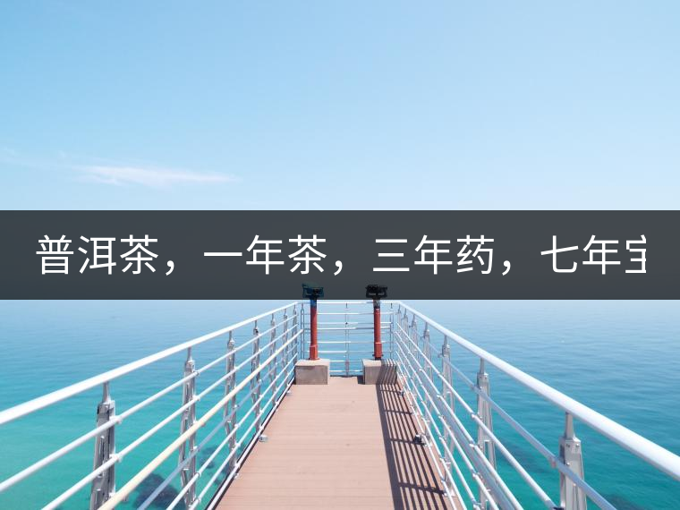 普洱茶，一年茶，三年藥，七年寶2020年為自己存點(diǎn)好茶