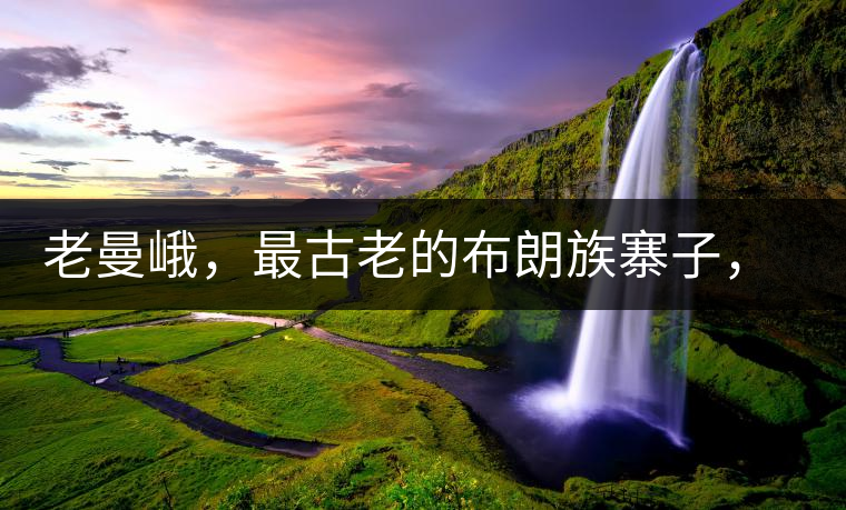 老曼峨，最古老的布朗族寨子，最極端的普洱茶