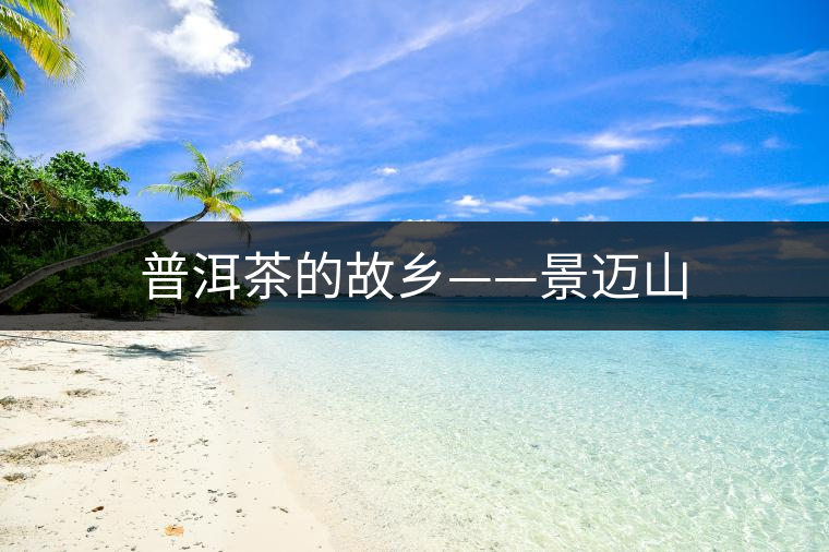 普洱茶的故鄉(xiāng)——景邁山