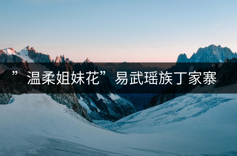 ”溫柔姐妹花”易武瑤族丁家寨、漢族丁家寨介紹