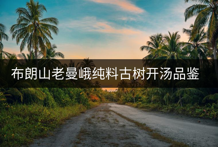 布朗山老曼峨純料古樹(shù)開(kāi)湯品鑒特點(diǎn)介紹 布朗山老曼峨純料古樹(shù)開(kāi)湯品鑒特點(diǎn)介紹