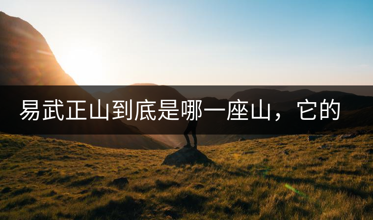 易武正山到底是哪一座山，它的含義你了解嗎？