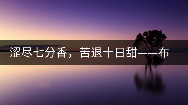 澀盡七分香，苦退十日甜——布朗山千年古寨曼新龍