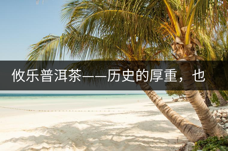 攸樂普洱茶——?dú)v史的厚重，也藏不住山里的陣陣茶香