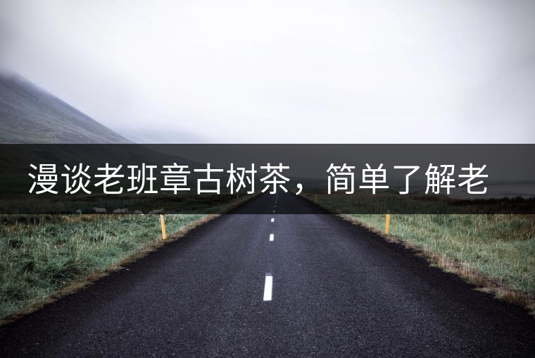 漫談老班章古樹(shù)茶，簡(jiǎn)單了解老班章普洱茶