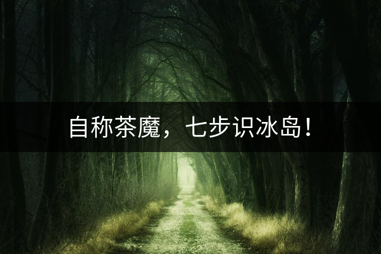 自稱茶魔，七步識冰島！