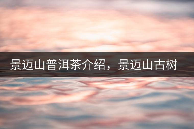 景邁山普洱茶介紹，景邁山古樹茶口感特點(diǎn)