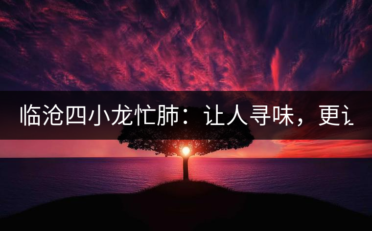 臨滄四小龍忙肺：讓人尋味，更讓人回味！