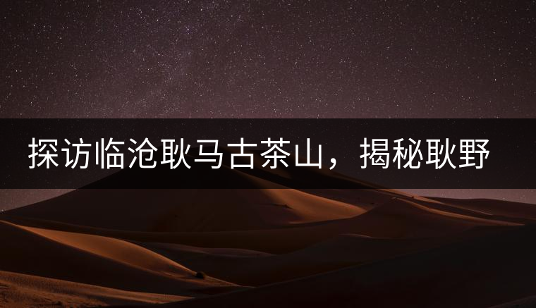 探訪(fǎng)臨滄耿馬古茶山，揭秘耿野生古茶樹(shù)群落