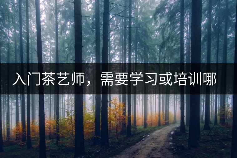 入門茶藝師，需要學(xué)習(xí)或培訓(xùn)哪些知識(shí)