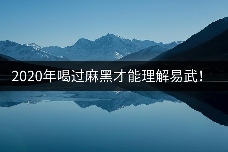2020年喝過麻黑才能理解易武！-易武中聘號