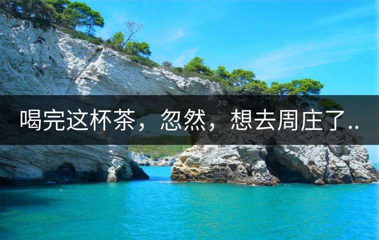 喝完這杯茶，忽然，想去周莊了...