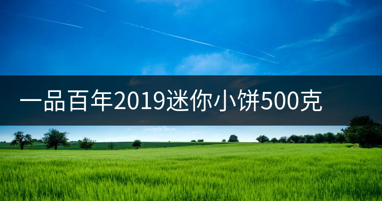 一品百年2019迷你小餅500克古樹生茶品質(zhì)好不好？