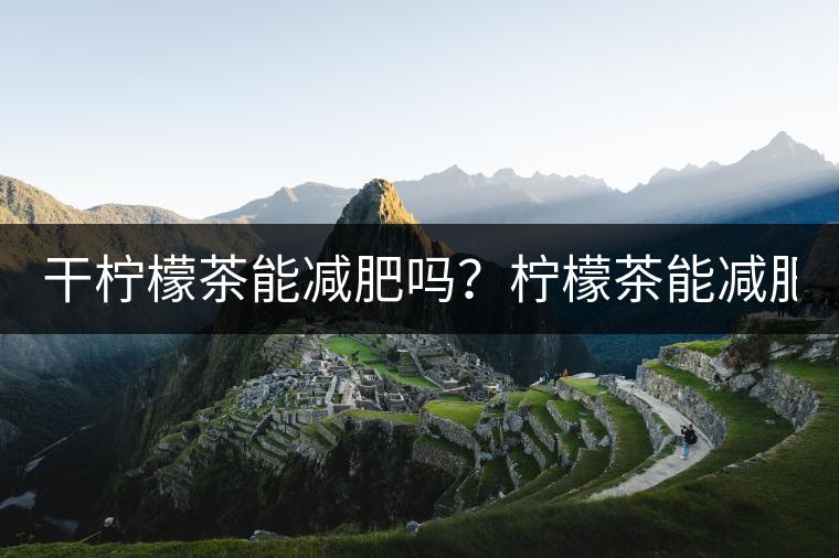 干檸檬茶能減肥嗎？檸檬茶能減肥！