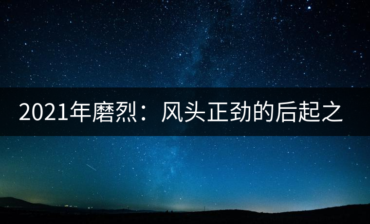2021年磨烈：風(fēng)頭正勁的后起之秀，到底有何特點(diǎn)？