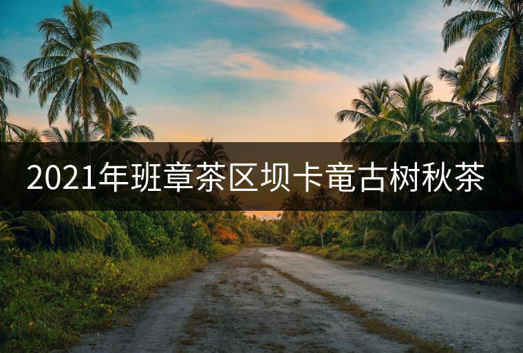 2021年班章茶區(qū)壩卡竜古樹秋茶價格是多少？