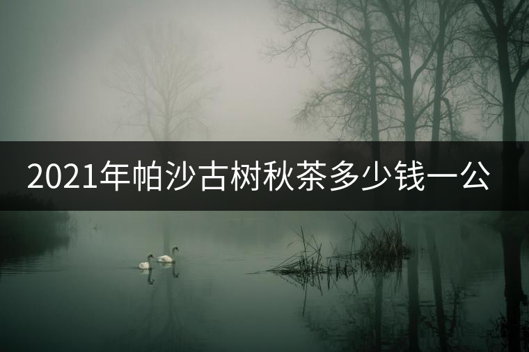 2021年帕沙古樹秋茶多少錢一公斤？